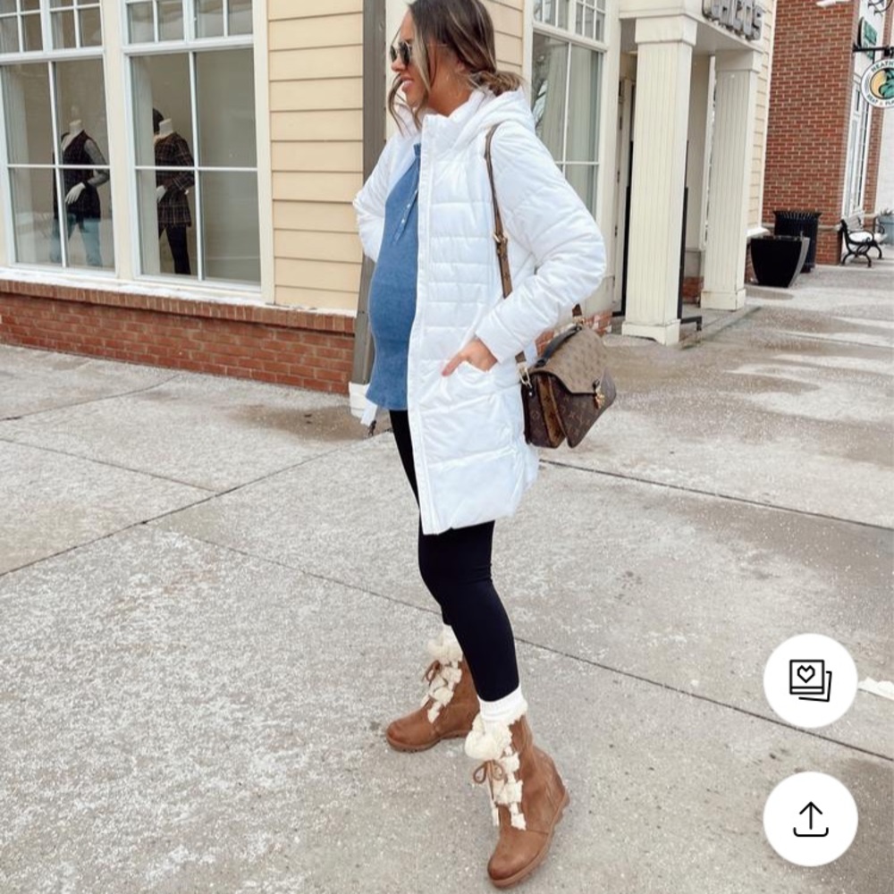 Sorel Joan of artic Wedge II Shearling-Lined Boots